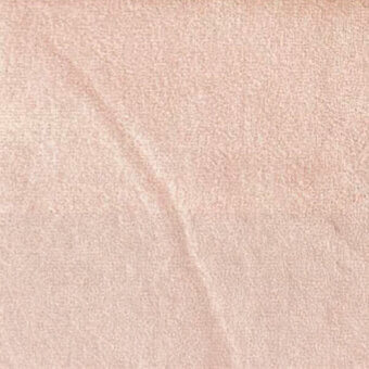 Peach microfibra fabric texture, egoitaliano gb 3007 681, shows a dense nap and diagonal crease, with a muted, matte finish.